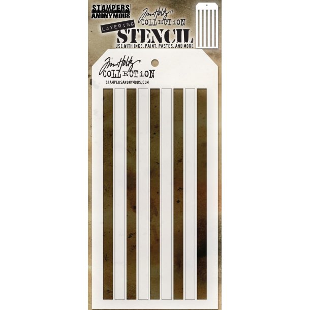 Tim Holtz Layered Stencil Stripes THS108