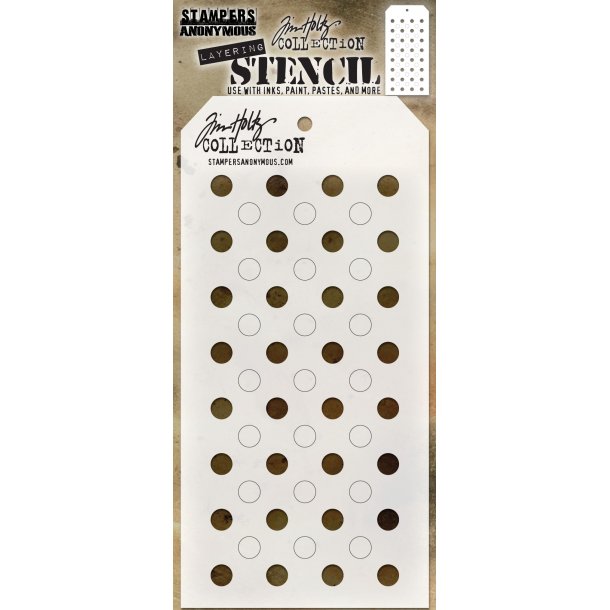 Tim Holtz Layered Stencil Dots THS109