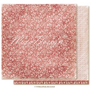 Maja Design Scrapbooking Ark - 1119 - Traditional Christmas - Beautifully decorated