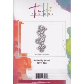 Tutti Dies 103 Butterfly Scroll