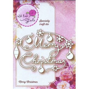 Wild Rose SD031 Merry Christmas