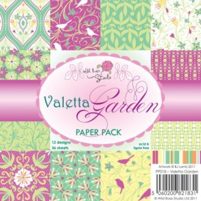 Wild Rose Studio Papirspakke 66 36 ark PP018