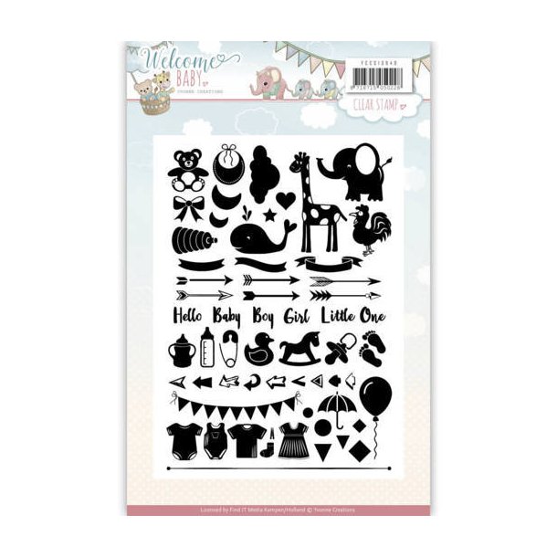 YVONNE DESIGN STEMPEL YCCS10040