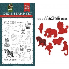 Echo Park Die & Stamp set - ZOO67040