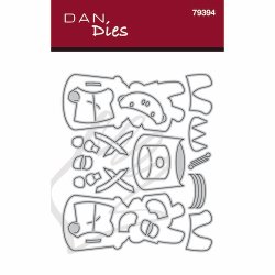 Dies Dan Garder med tromme - Stor 79394