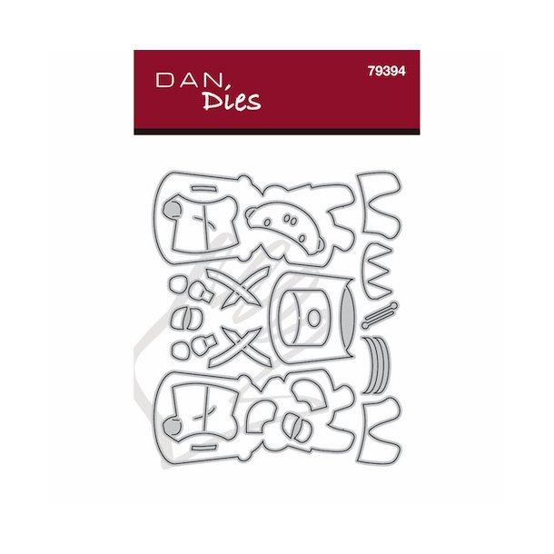 Dies Dan Garder med tromme - Stor 79394