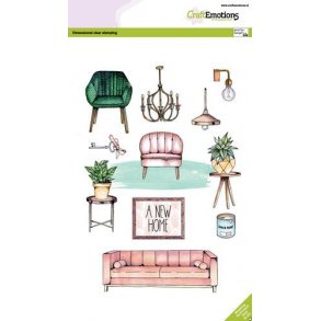 Clearstamps A5 - 3007 - A new home