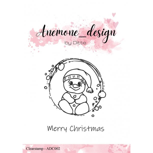 Anemone_design Clearstamp ADC002 - Let it snow
