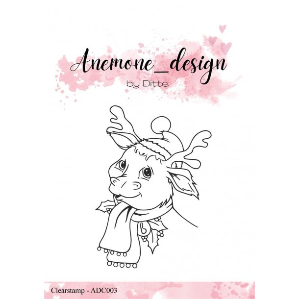 Anemone_design Clearstamp ADC003 - Rudolph