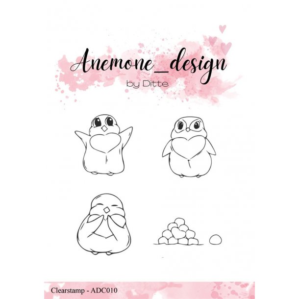 Anemone_design Clearstamp ADC010 - Penguins