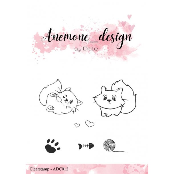 Anemone_design Clearstamp ADC012 - Cats