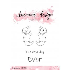 Anemone_design Clearstamp ADC015 - Otter-2