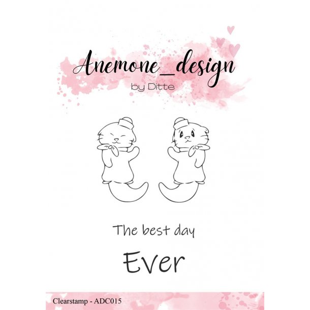 Anemone_design Clearstamp ADC015 - Otter-2