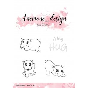 Anemone_design Clearstamp ADC016 - Hippos
