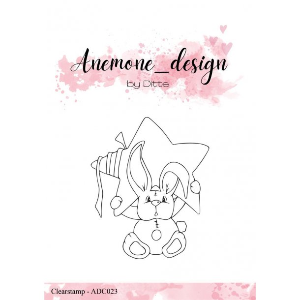 Anemone_design Clearstamp ADC023 - Star Rabbit