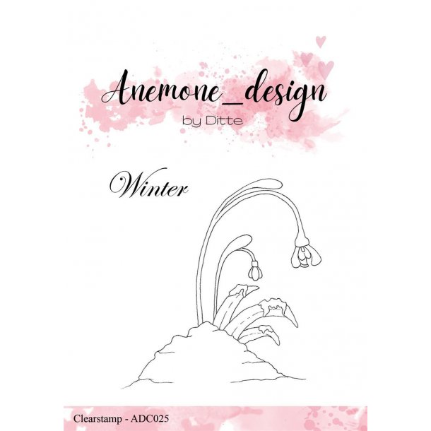 Anemone_design Clearstamp ADC025 - Flowers - Winter