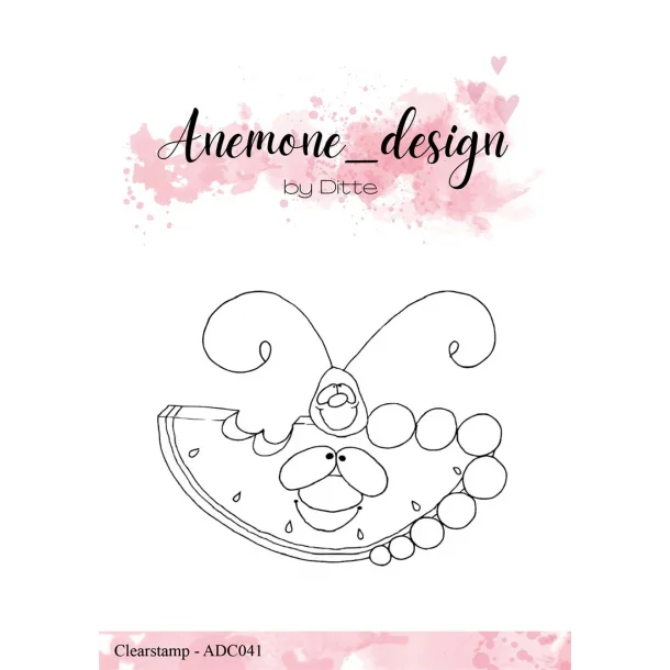 Anemone_design Clearstamp ADC041 - Watermelon