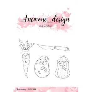 Anemone_design Clearstamp ADC044 - Shocked Vegetables
