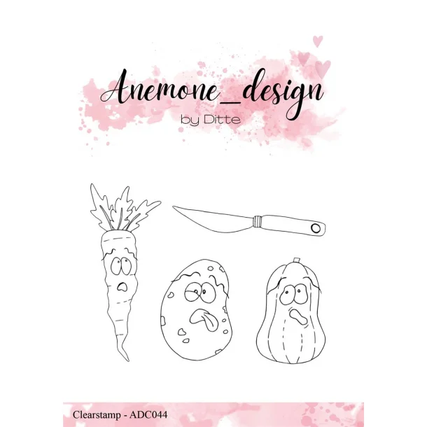 Anemone_design Clearstamp ADC044 - Shocked Vegetables