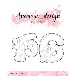 Anemone_design Dies ADD019 - Teddy Bear - 5 & 6