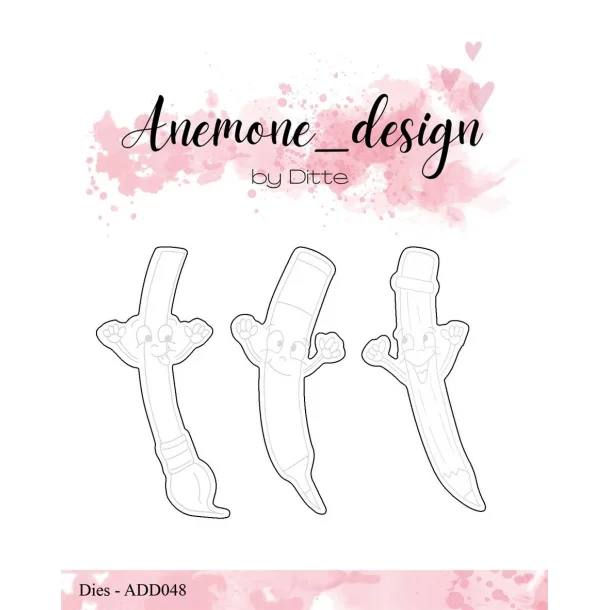 Anemone_design Dies ADD048 - Pencils