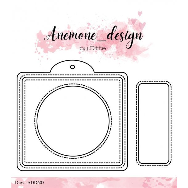 Anemone_design Dies ADD605 - Photo Frame