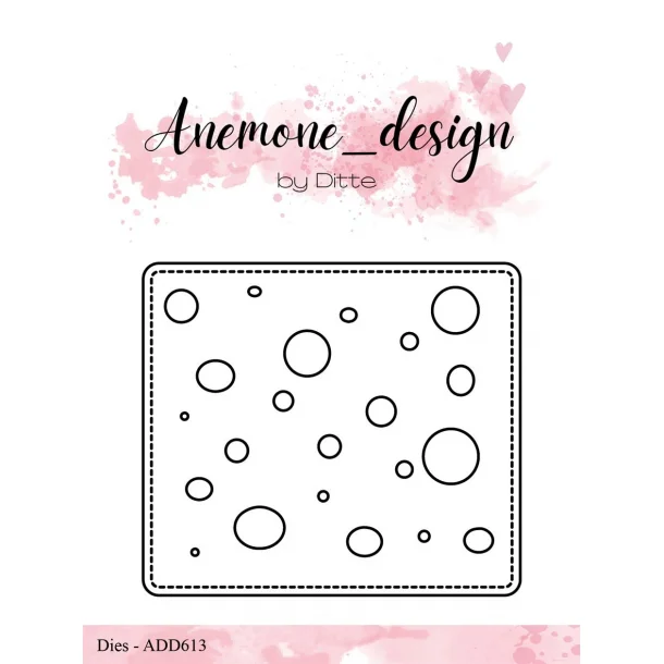 Anemone_design Dies ADD613 - Square with holes