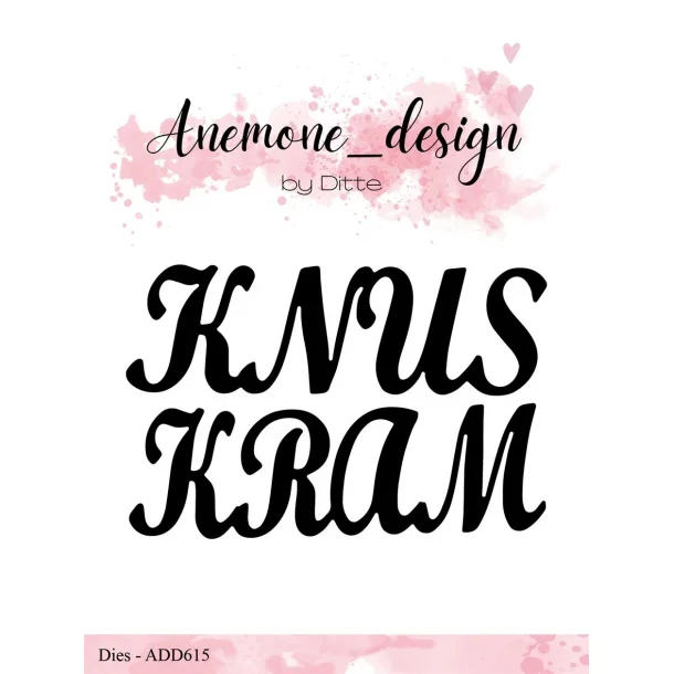 Anemone_design Dies ADD615 - KNUS &amp; KRAM