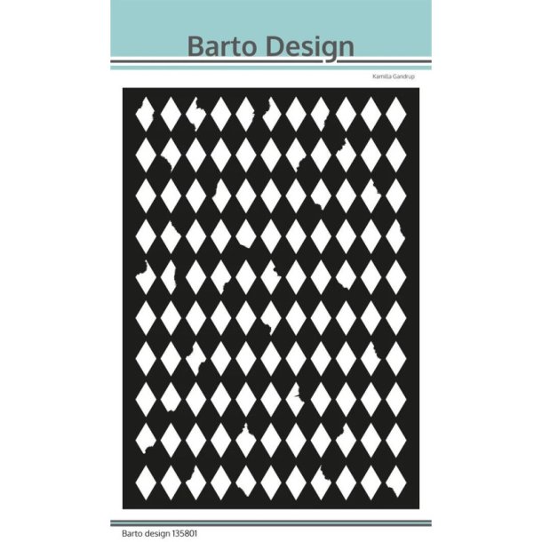 Barto Design Stencil Harlekin