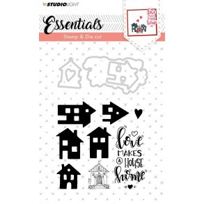STUDIO LIGHT STAMP & DIE A6 BASICSDC22