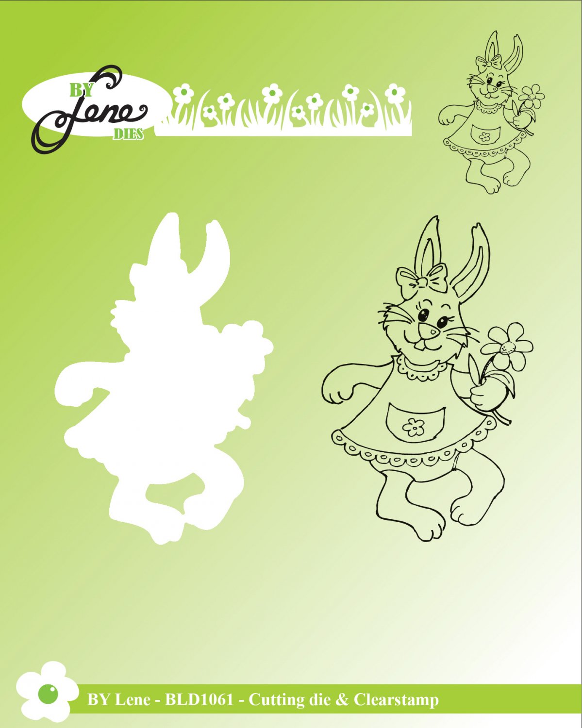 BLD Dies 1061 By Lene Dies / Stencils LARSEN HOBBY