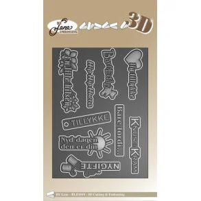 By Lene 3D Embossing Folder A6 - 