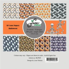 BY Lene Paperpad 15x15 BLP045 - Halloween