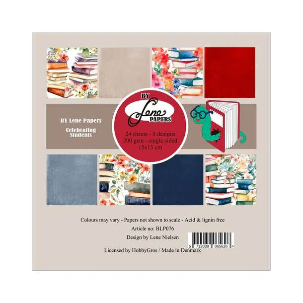 BY Lene Paperpad 15x15 "Celebrating Students" BLP076