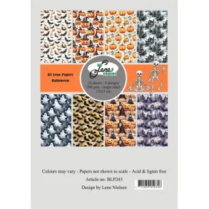 BY Lene Paperpad A5 BLP245  Halloween