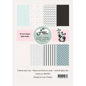 BY Lene Paperpad A5 BLP 261  Baby Panda