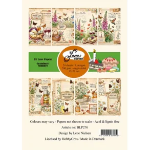 BY Lene Paperpad A5 Grandma's Summer BLP276