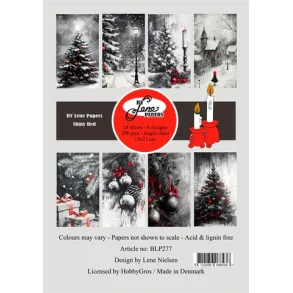 BY Lene Paperpad A5 Shiny Red BLP277