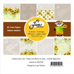 BY LENE Papirblok 30x30   