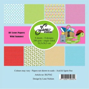 BY LENE Papirblok 30x30 