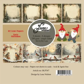 BY LENE Papirblok 30x30 