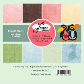 BY LENE Papirblok 30x30 