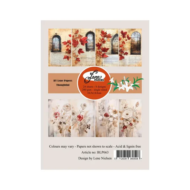  BY Lene Paperpad "Thoughtful" BLP663 A6