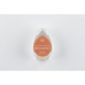 Brilliance Dew Drop Inkpad Rocket Red Gold BD-000-096