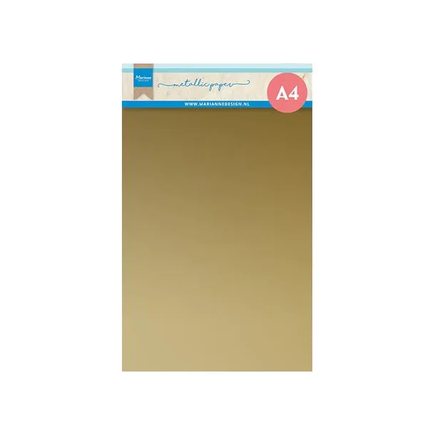 MARIANNE DESIGN Metallic Paper - Gold CA3171