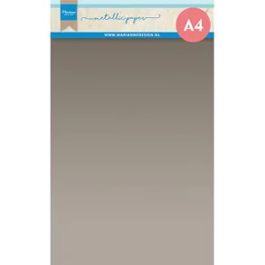 MARIANNE DESIGN Metallic Paper - Silver CA3172