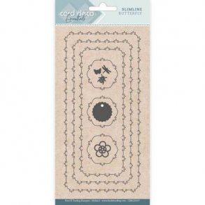 Card Deco Dies - CDECD0107 - Slimline Butterfly
