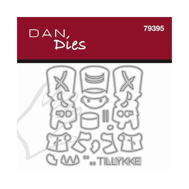 Dies Dan Garder med tromme - lille 79395