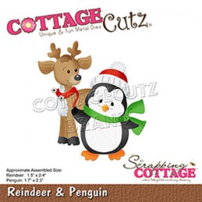 Cottage Cutz - CC-699 - Elg og Pingvin