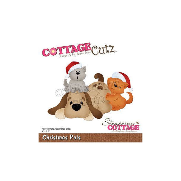 Cottage Cutz - CC-784 - Christmas Pets